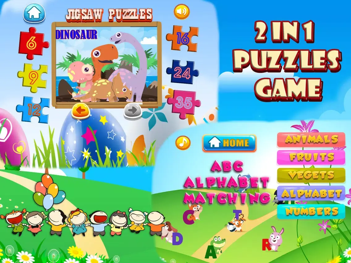 Zrzuty ekranu ABC Alphabet - Jigsaw puzzle! iPad 