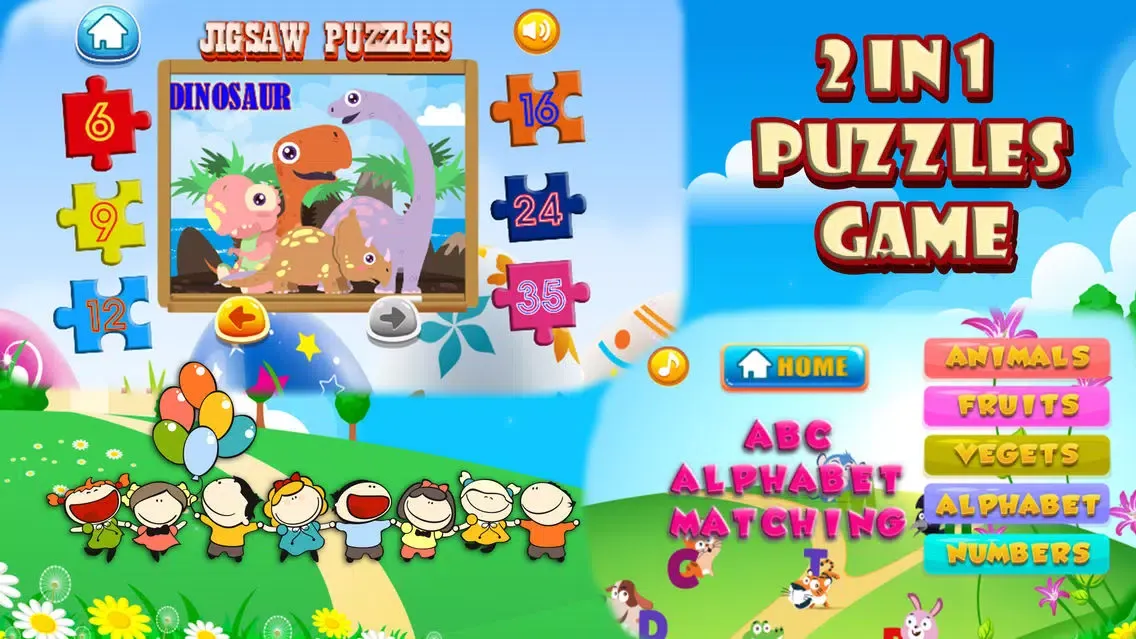 Zrzuty ekranu ABC Alphabet - Jigsaw puzzle!