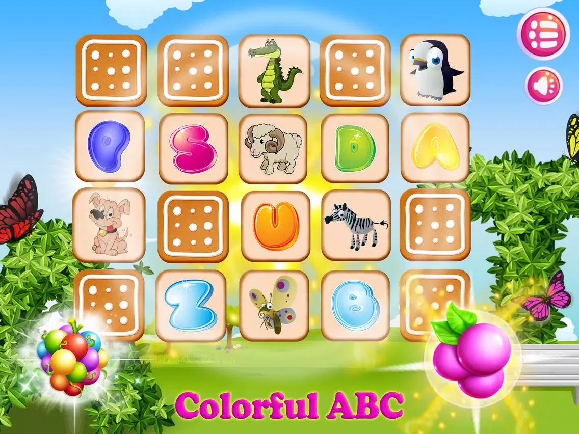 Abc Alphabet Learning Match iPad 应用截图