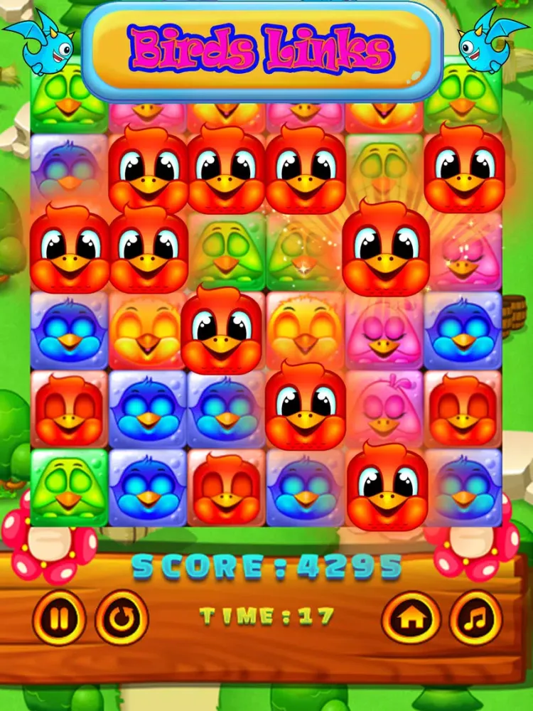 Birds Links - Match3 Hero iPad  سکرین شاٹس