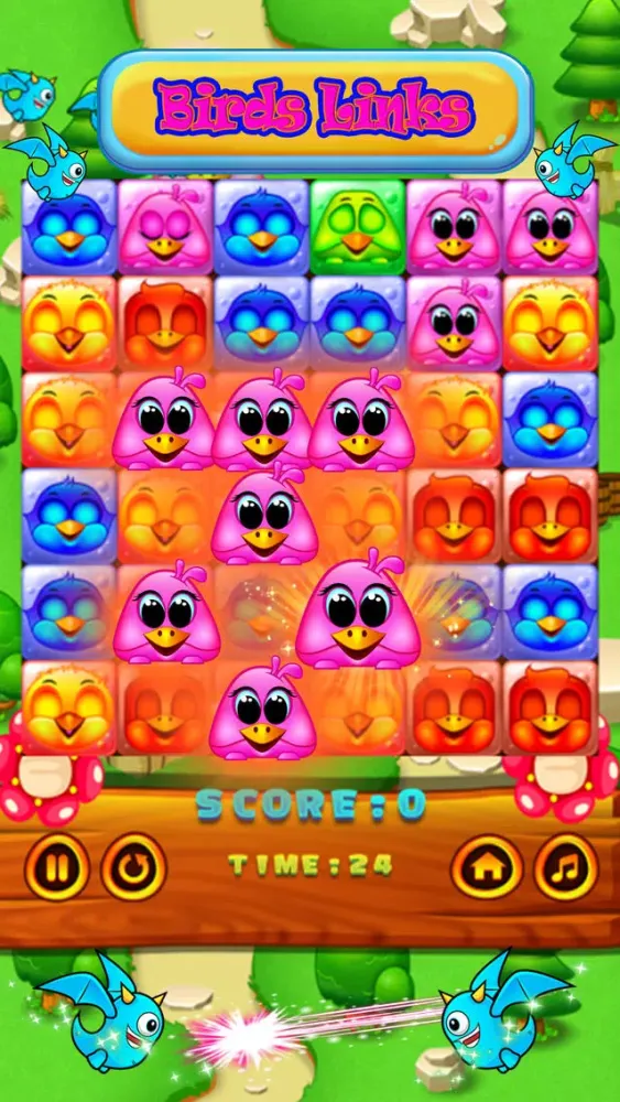 Birds Links - Match3 Hero سکرین شاٹس