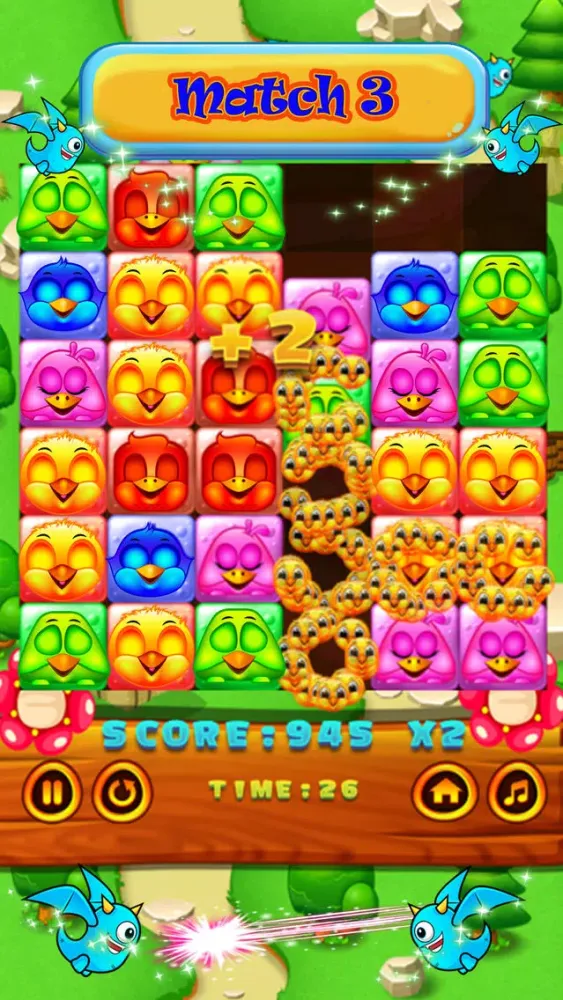 Birds Links - Match3 Hero سکرین شاٹس