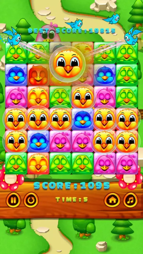 Birds Links - Match3 Hero سکرین شاٹس