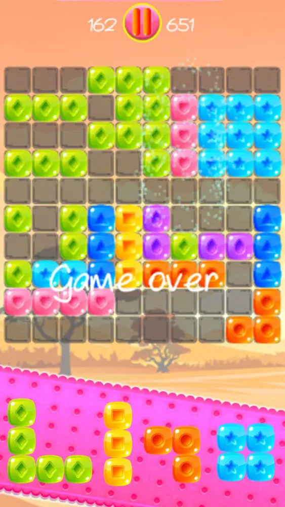Captures d'écran de Block Puzzle Candy Fit