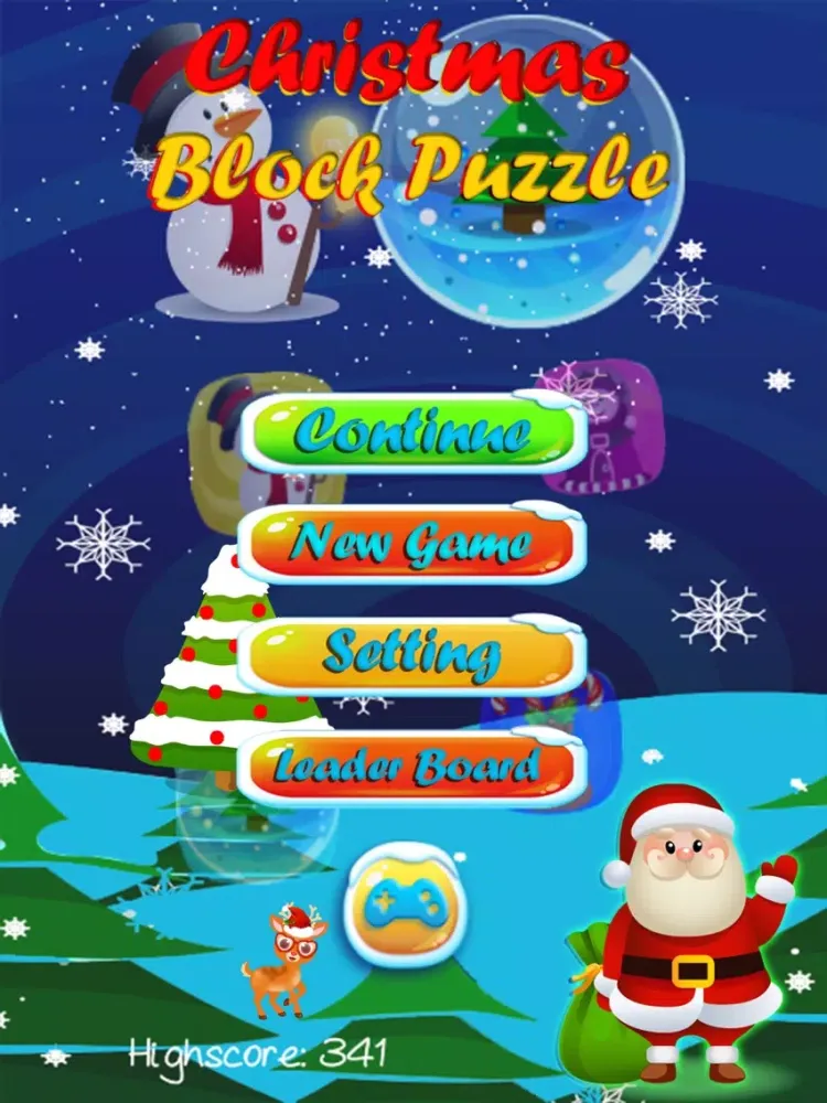 Captures d'écran de Christmas Block : Puzzle Santa iPad 