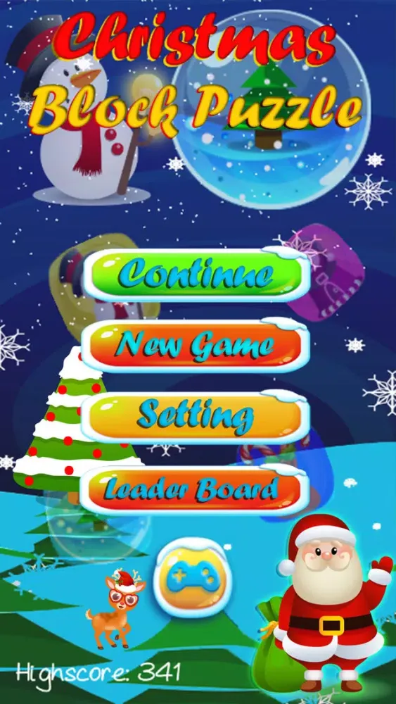 Captures d'écran de Christmas Block : Puzzle Santa