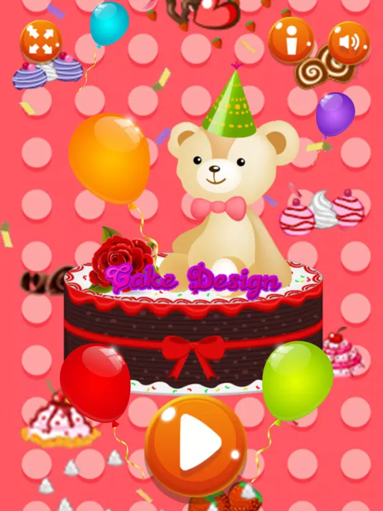 Ảnh chụp màn hình của Cooking Candy Bakery & My Sweet Cake! iPad 