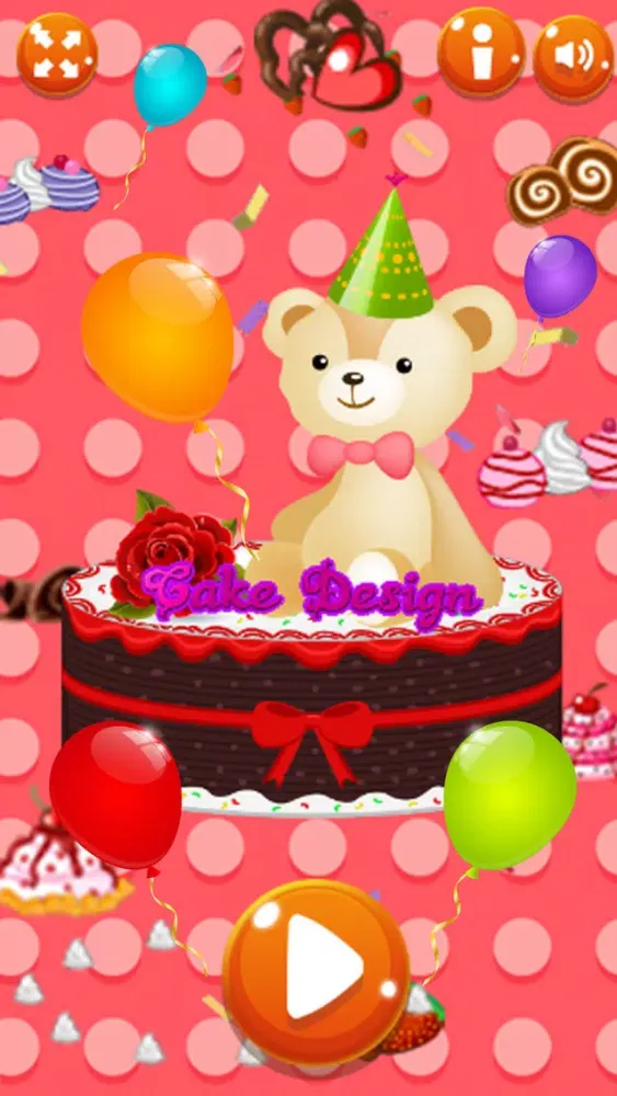 Ảnh chụp màn hình của Cooking Candy Bakery & My Sweet Cake!