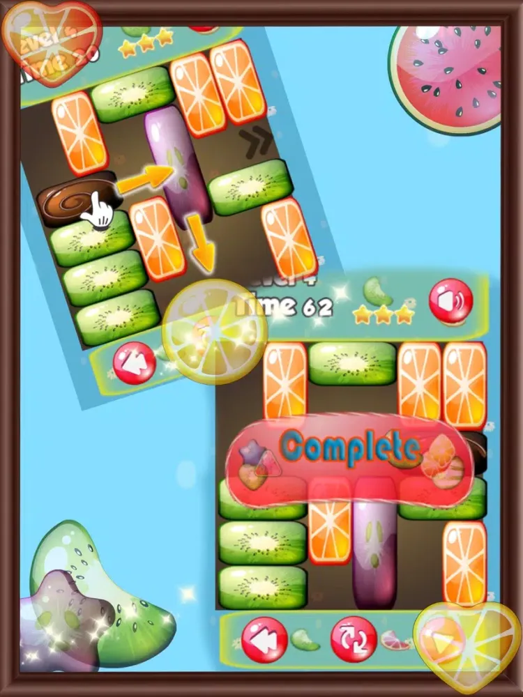 Captures d'écran de Fruit Unblock Puzzle! iPad 