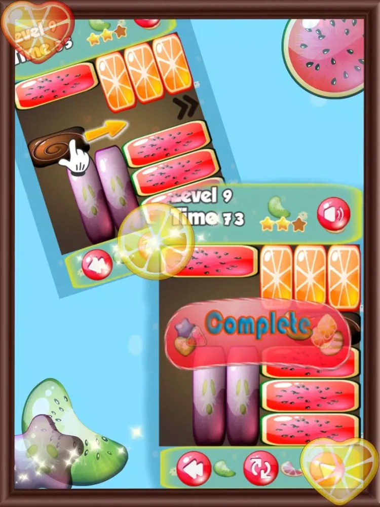 Captures d'écran de Fruit Unblock Puzzle! iPad 