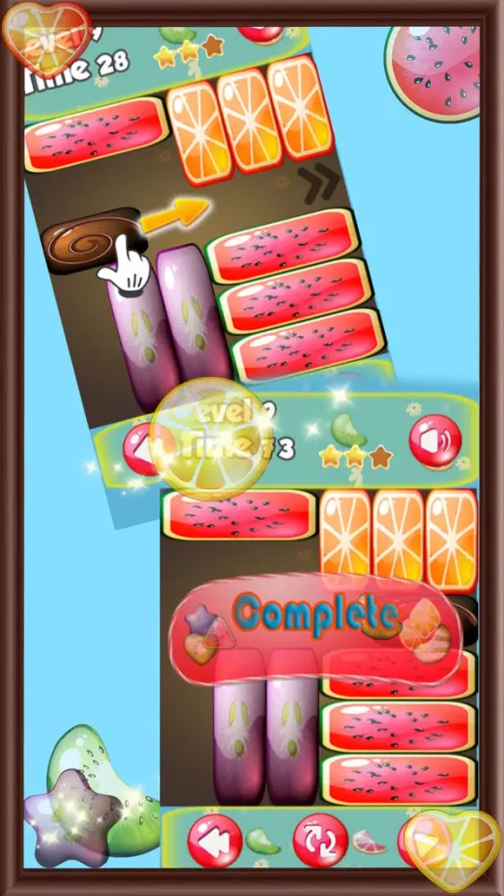 Captures d'écran de Fruit Unblock Puzzle!