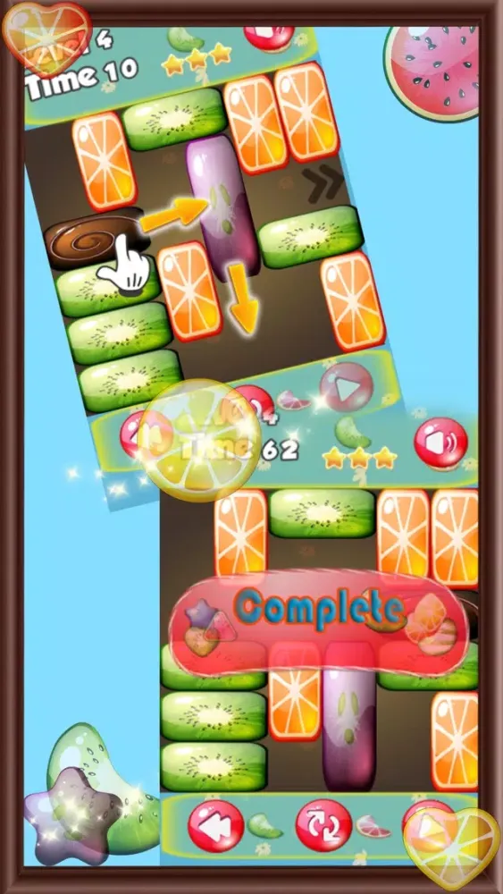 Captures d'écran de Fruit Unblock Puzzle!
