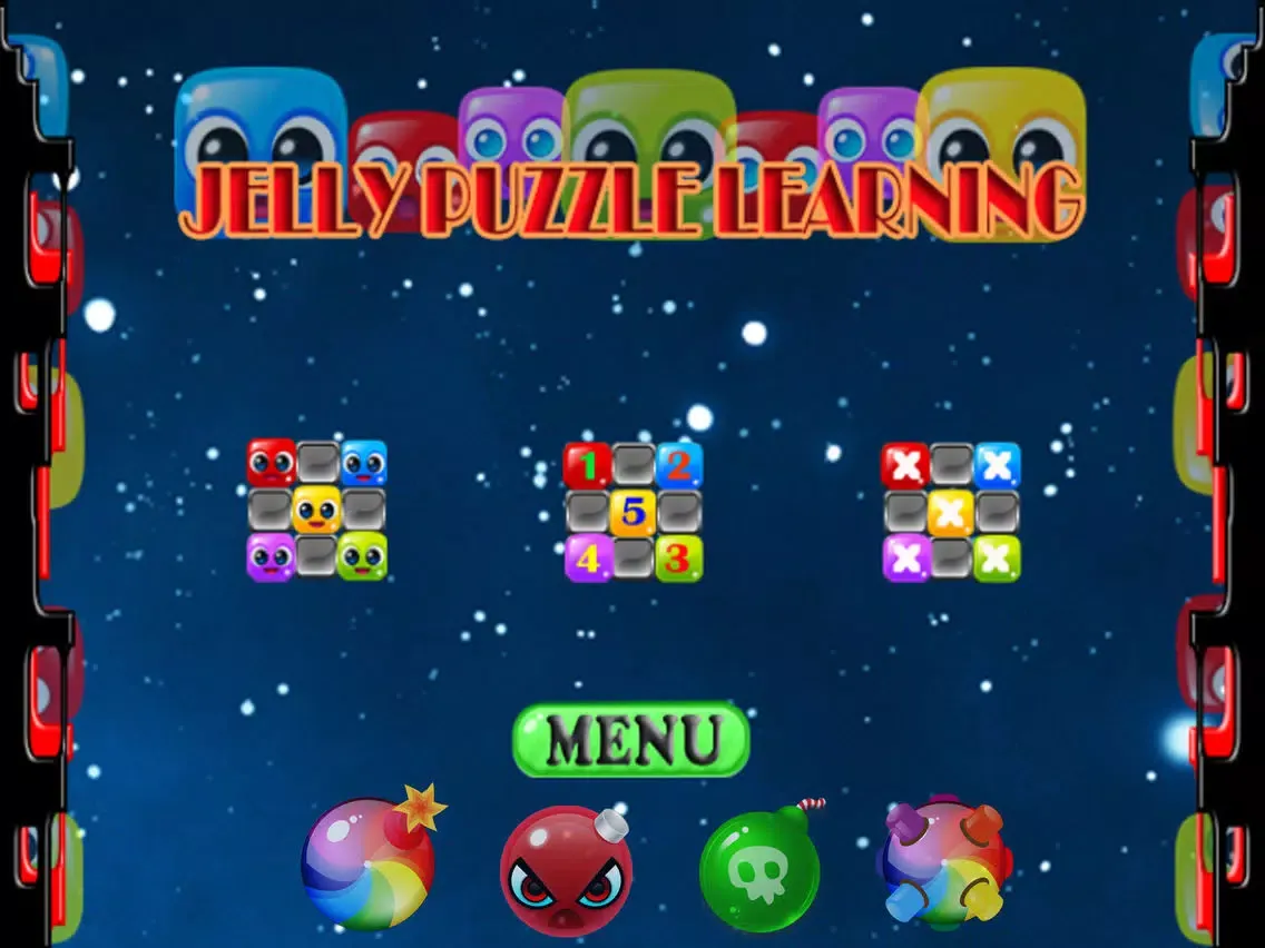 Jelly Puzzle Learning - Block Fit! iPad  스크린샷