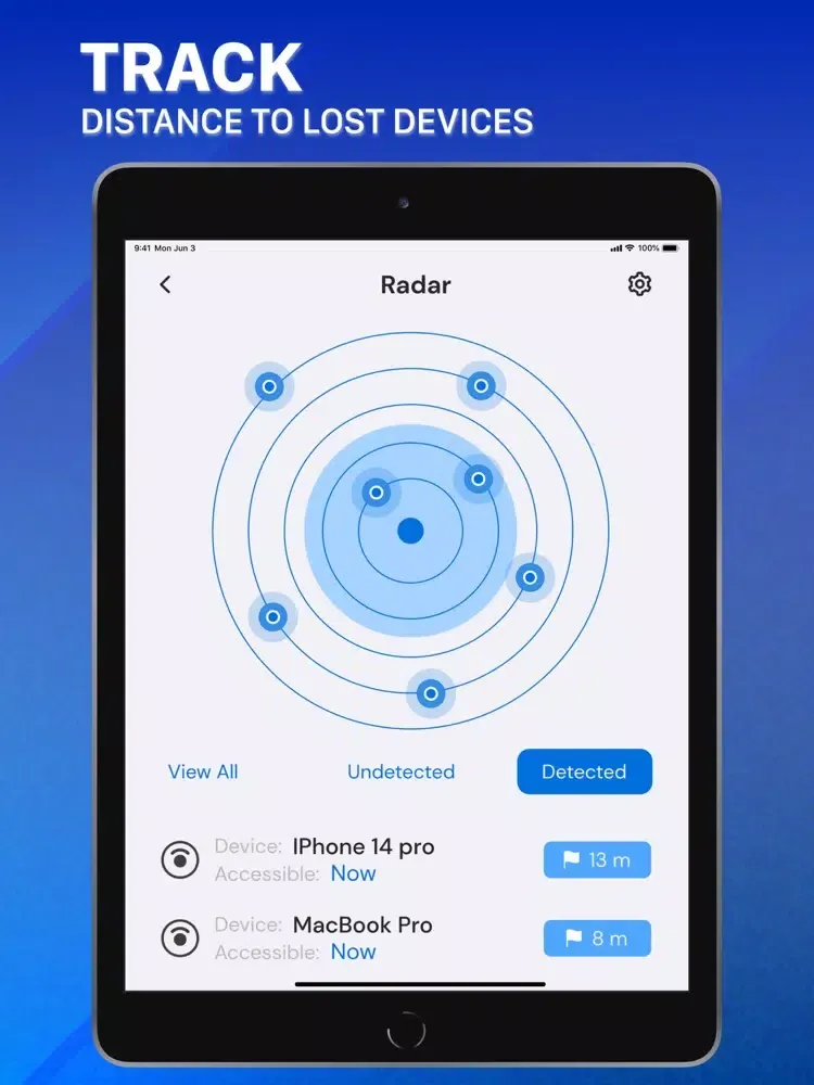 Smart BT Notifier & Finder iPad  Ekran Görüntüleri