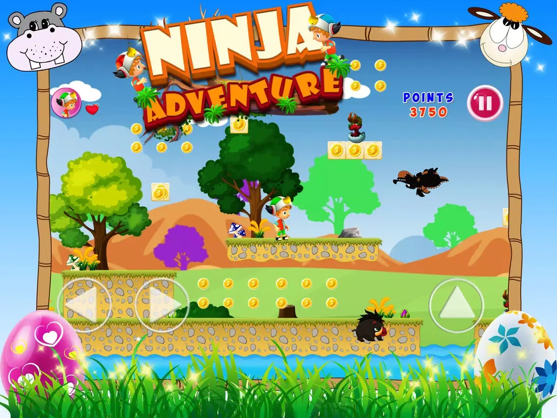 Ảnh chụp màn hình của Ninja Run Adventure! iPad 