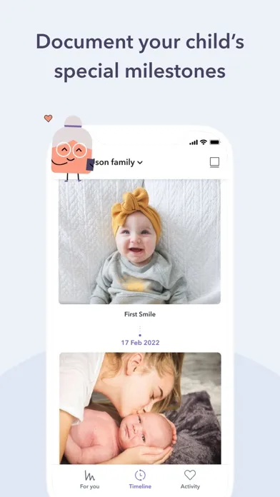 Zrzuty ekranu Momatu: Family Photo Album