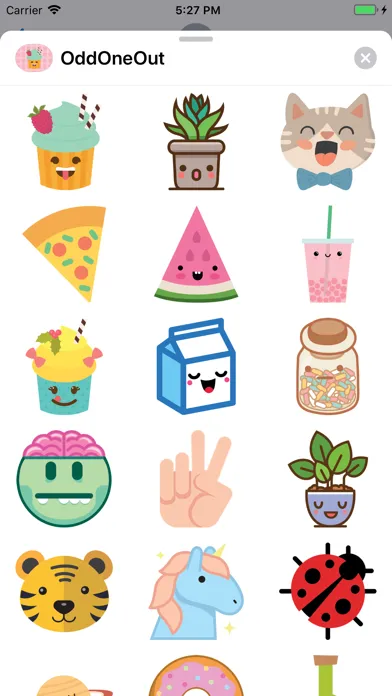 صور Odd One Out Sticker Pack