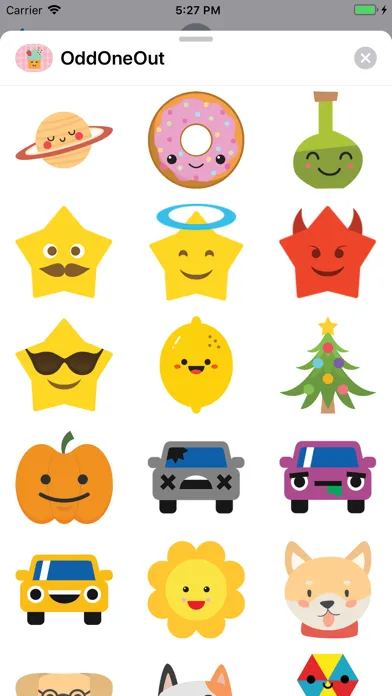 صور Odd One Out Sticker Pack