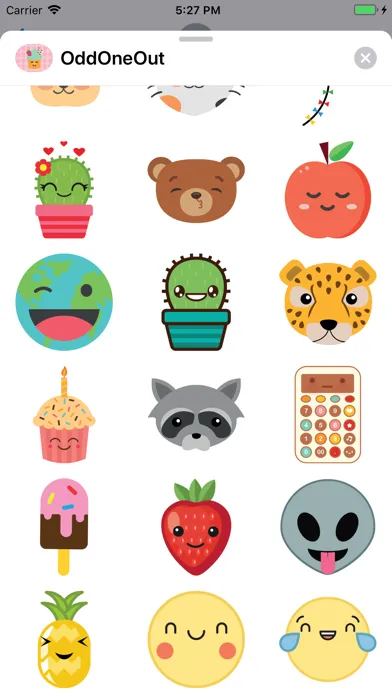 صور Odd One Out Sticker Pack