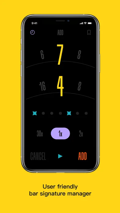 Ảnh chụp màn hình của Liminal Metronome