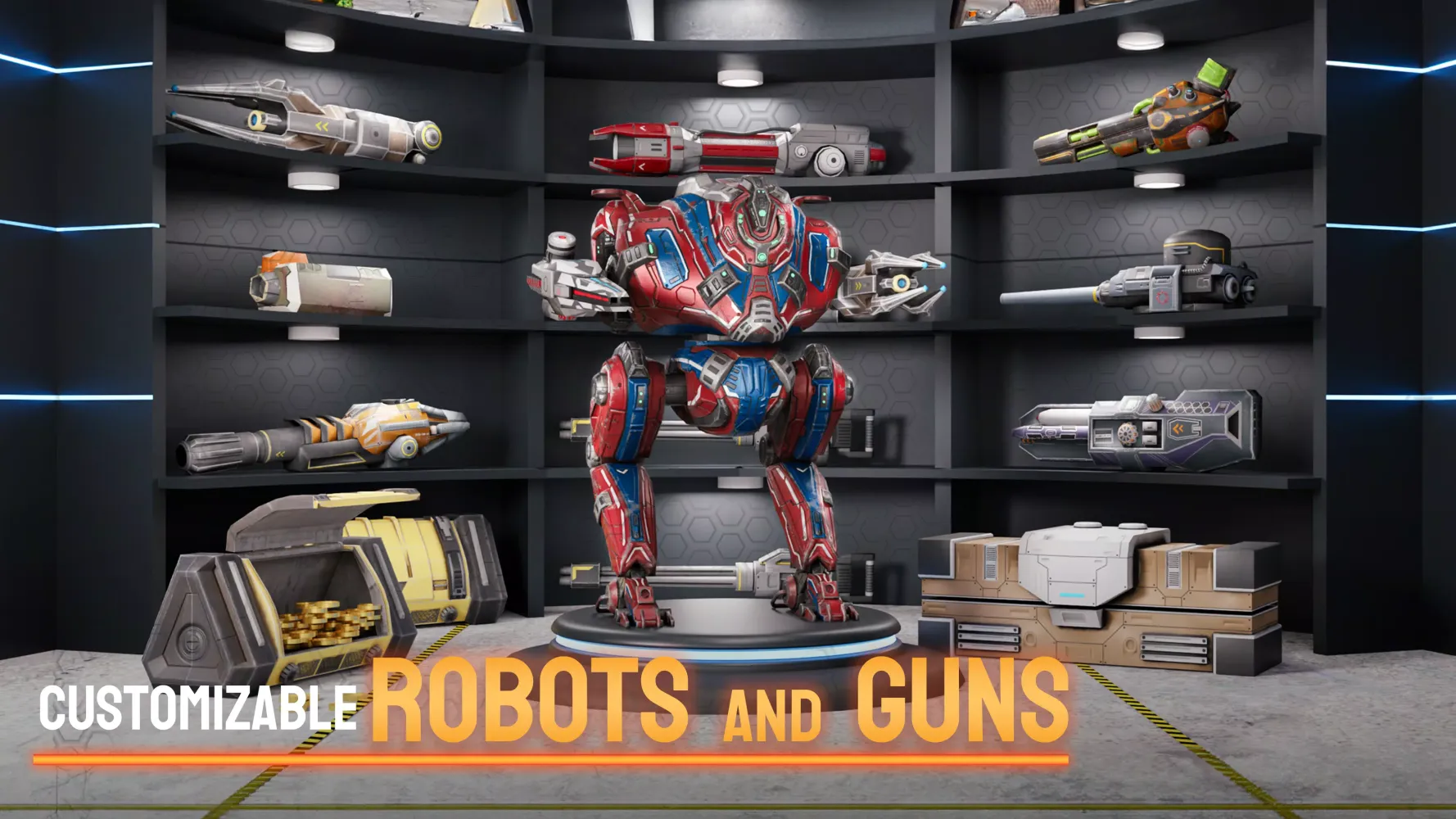 Capturas de tela do Mech Wars