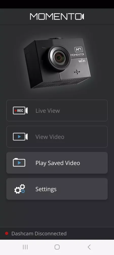 Momento Dash Cam Viewer Ekran Görüntüleri