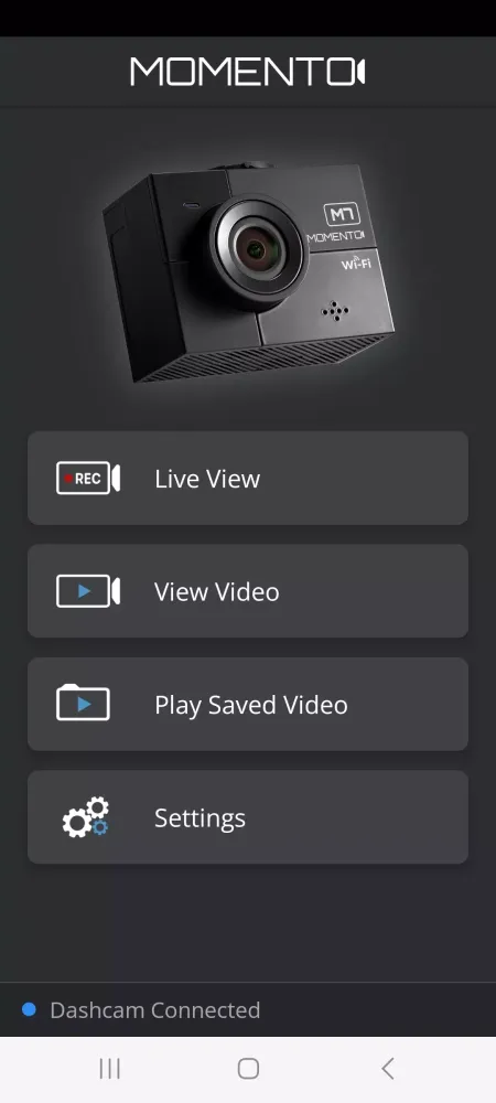 Momento Dash Cam Viewer Ekran Görüntüleri