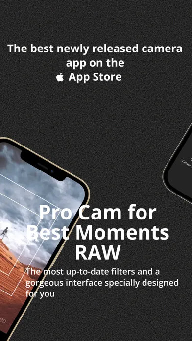 Capturas de tela do Pro Cam for Best Moments + RAW