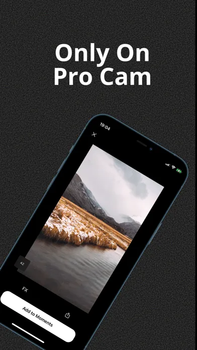 Capturas de tela do Pro Cam for Best Moments + RAW