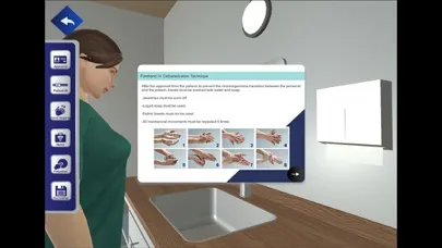 Capturas de pantalla de 3DMedSim-Intravenous Catheter