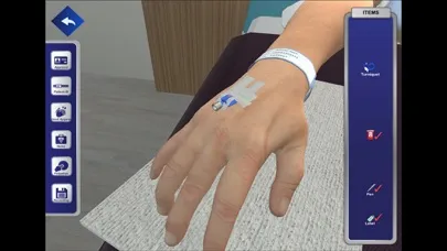 Capturas de pantalla de 3DMedSim-Intravenous Catheter