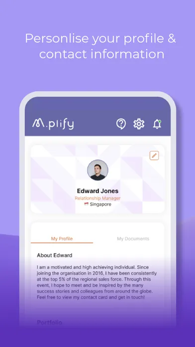 m.plify 스크린샷