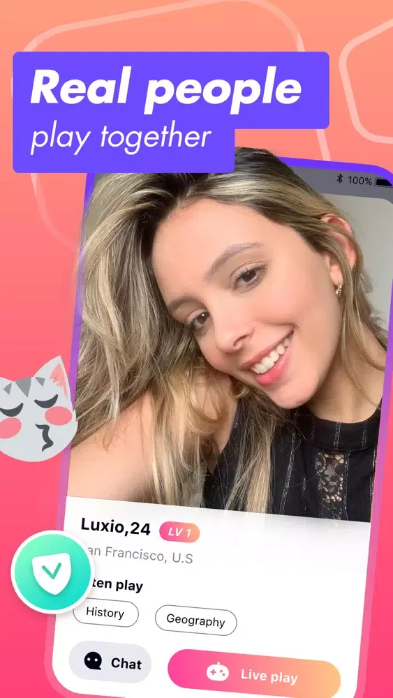 Momi: Video Chat,Stranger Game スクリーンショット