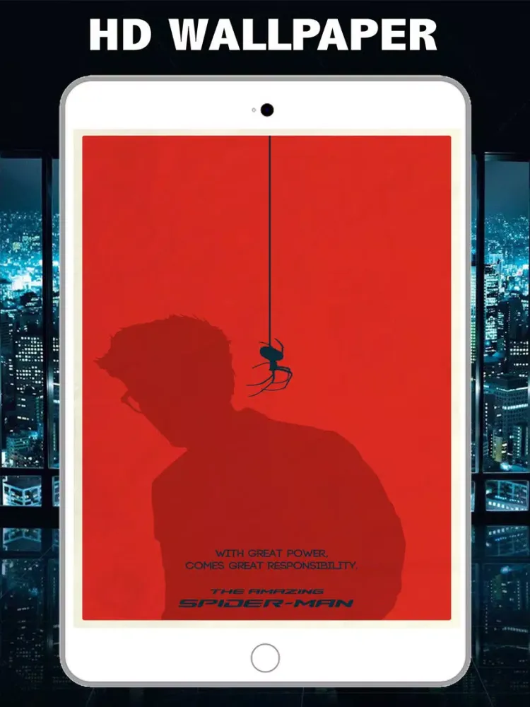 ภาพหน้าจอของ Amazing Wallpaper for Spider-Man Unlimited Free iPad 