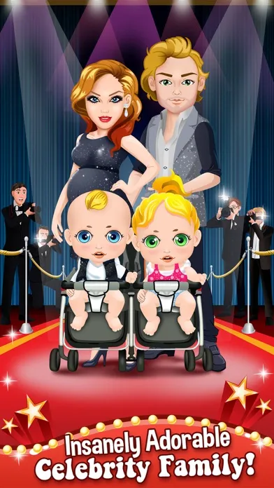 Capturas de tela do Mommy's Celebrity New Born Twins Doctor - newborn babies salon games!
