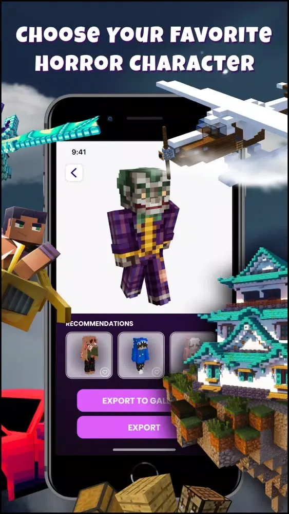 Capturas de pantalla de Mods Map Skins for Minecraft