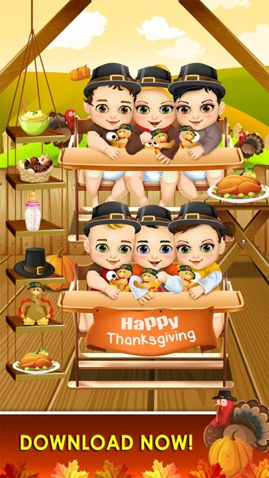 Zrzuty ekranu Mommy's Newborn Babies Salon- My Holiday New Baby Make-Up & Little Girl Makeover Games for Kids