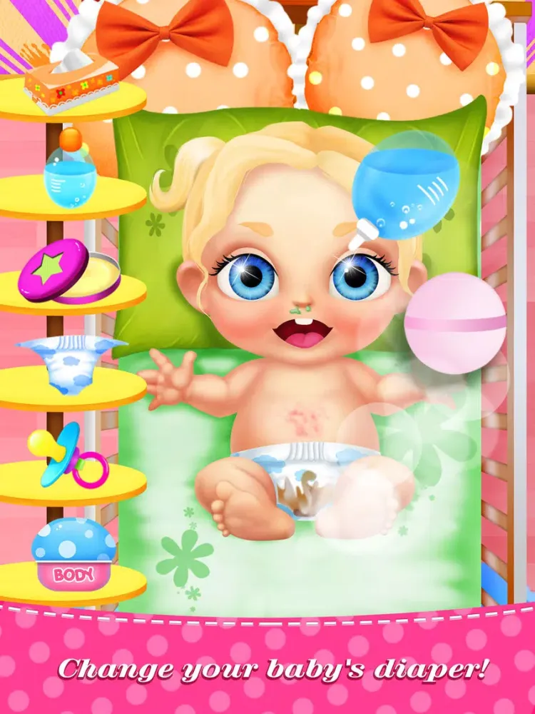 My Baby Care™ Newborn Babies: Nursing & Dress Salon Kids Game iPad  سکرین شاٹس