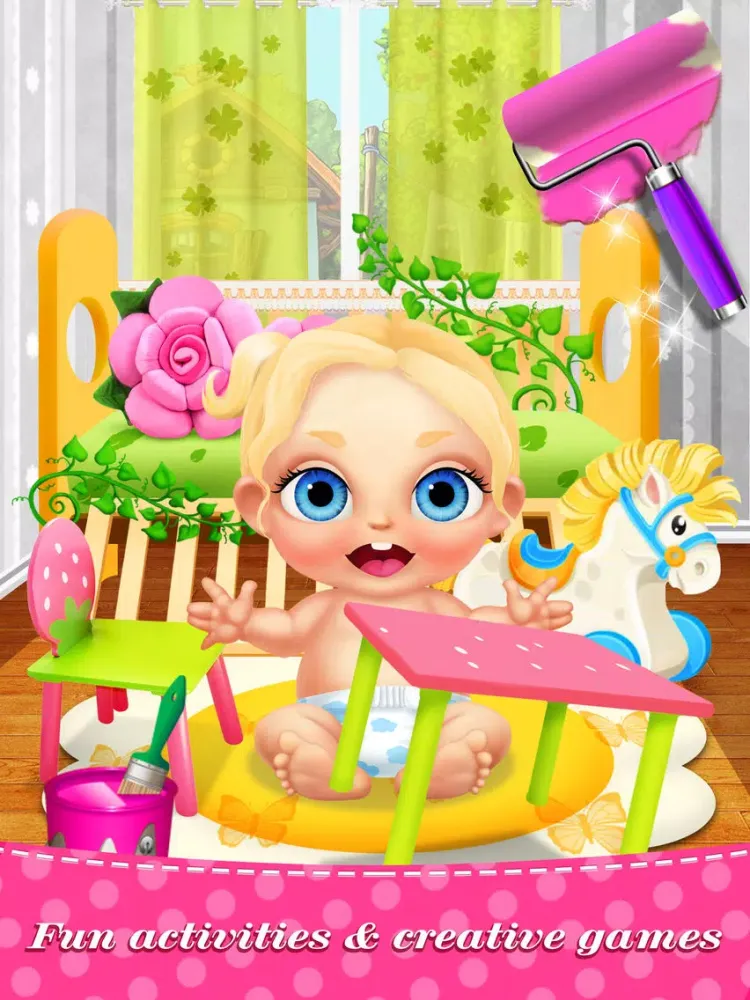 My Baby Care™ Newborn Babies: Nursing & Dress Salon Kids Game iPad  سکرین شاٹس
