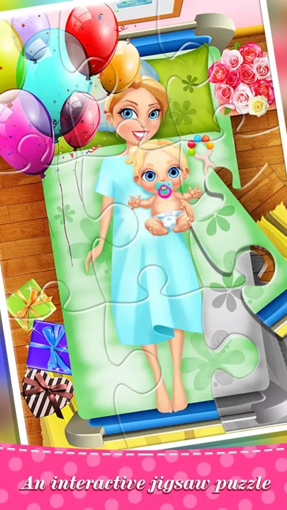 My Baby Care™ Newborn Babies: Nursing & Dress Salon Kids Game سکرین شاٹس