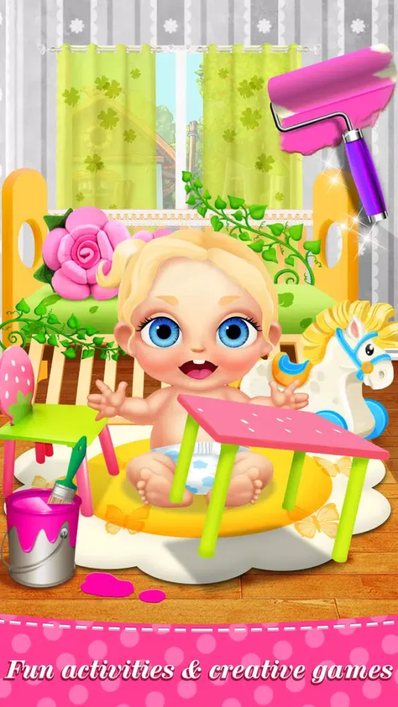 My Baby Care™ Newborn Babies: Nursing & Dress Salon Kids Game سکرین شاٹس
