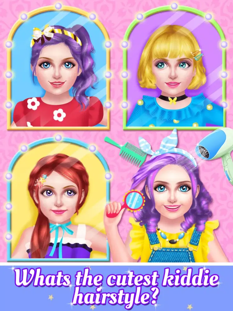Zrzuty ekranu Mommy & Baby Cute Hair Salon - Hairstyle Makeover iPad 