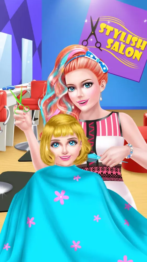 Zrzuty ekranu Mommy & Baby Cute Hair Salon - Hairstyle Makeover