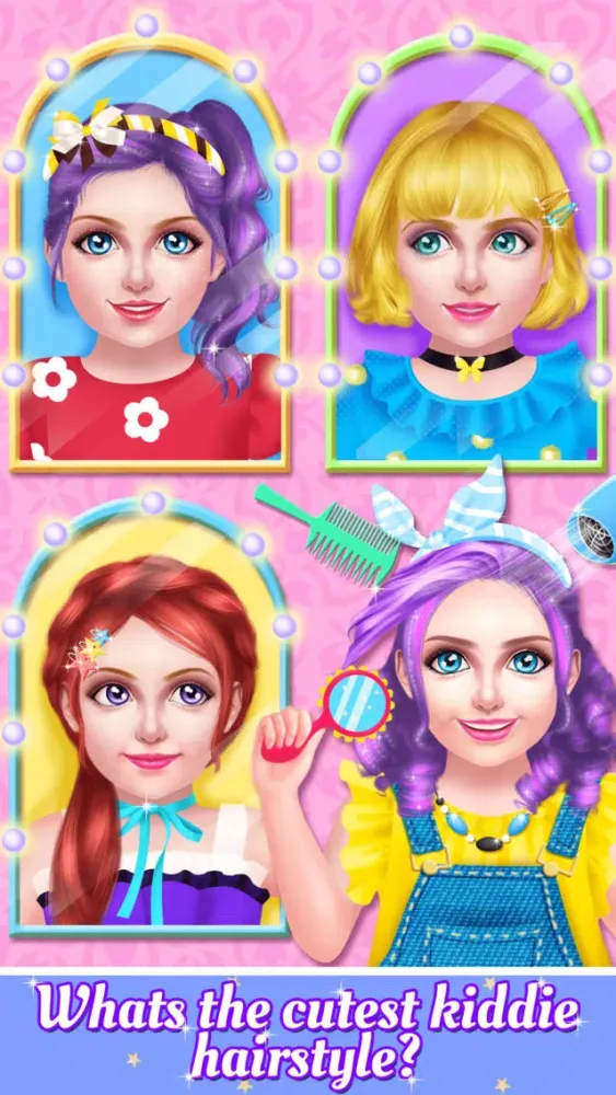 Zrzuty ekranu Mommy & Baby Cute Hair Salon - Hairstyle Makeover
