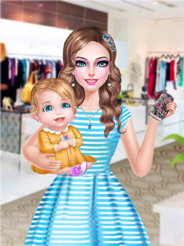 Family Day! Mom & Baby's Weekend Shopping Spree iPad  Ekran Görüntüleri