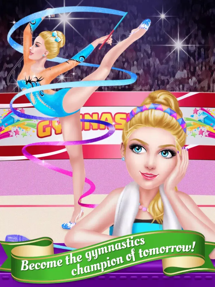 Stars Gymnastics Academy - Sports Team 2016: SPA, Makeup & Dressup Game iPad  スクリーンショット