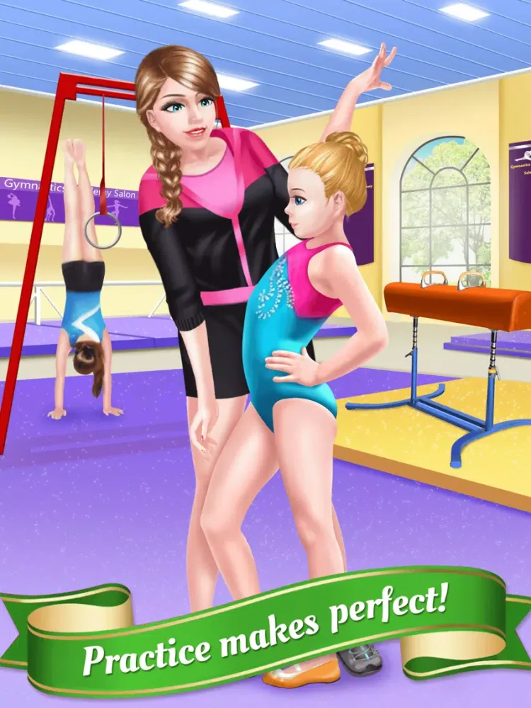 Stars Gymnastics Academy - Sports Team 2016: SPA, Makeup & Dressup Game iPad  スクリーンショット