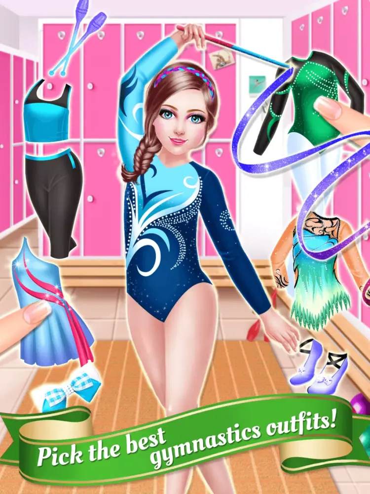 Stars Gymnastics Academy - Sports Team 2016: SPA, Makeup & Dressup Game iPad  スクリーンショット