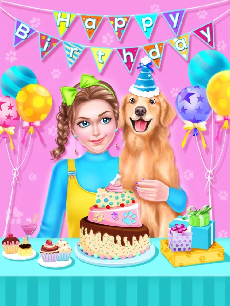 Capturas de tela do Pet Vet Birthday Party Games iPad 
