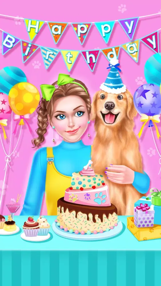 Capturas de tela do Pet Vet Birthday Party Games